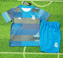 25/26 Real Madrid  Training suit kids Soccer jersey