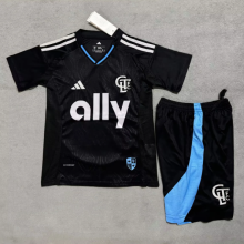 25/26 Charlotte FC  Away  kids  Jersey 夏洛特