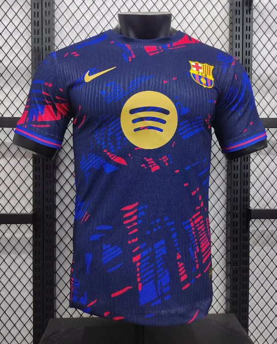 25/26 Barcelona Special edition Player Version Soccer Jerse