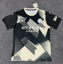 25/26 Manchester City Black and yellow concept edition Fan Version Soccer Jersey
