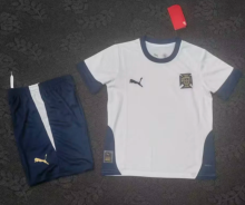 25/26  Portugal training suit white kids Soccer Jersey