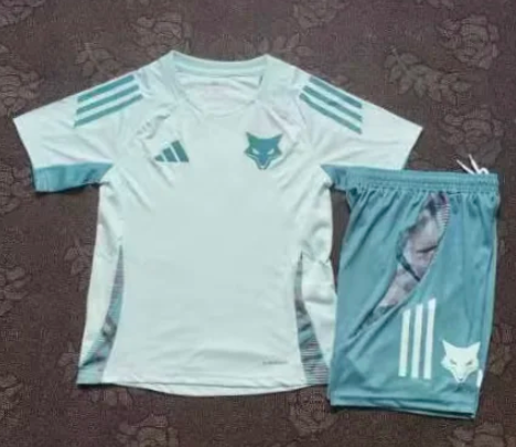 25/26 Cruzeiro Training suit white Kids Soccer  Jersey