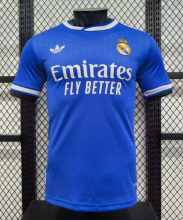 25-26 Real Madrid Second away Player  Version Soccer Jersey