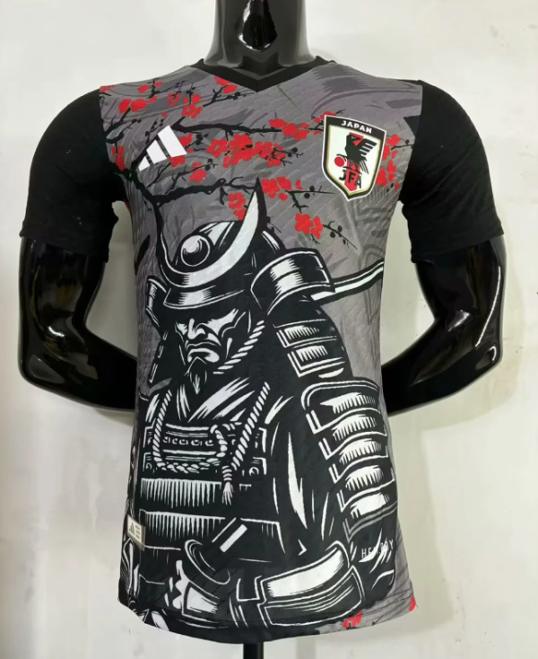 25/26 Japan Cherry blossom armor black Player Version Soccer Jersey