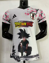 25/26 Japan Goku version white Player Version Soccer Jersey