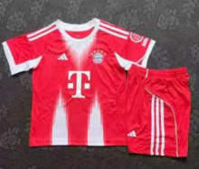 25/26 Bayern Munich home Kids  Soccer Jersey