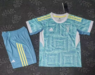 25/26  juventus away Kids Soccer Jersey