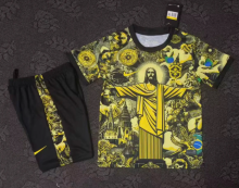 25-26 Brazil Goddess Yellow kids Soccer Jersey