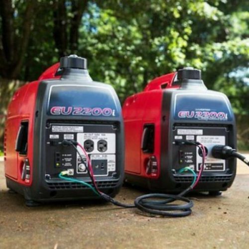 🔥Limit 1 per person🔥2200-Watt Super Quiet Gasoline Powered Portable Inverter Generator With Eco-Throttle And Oil Alert