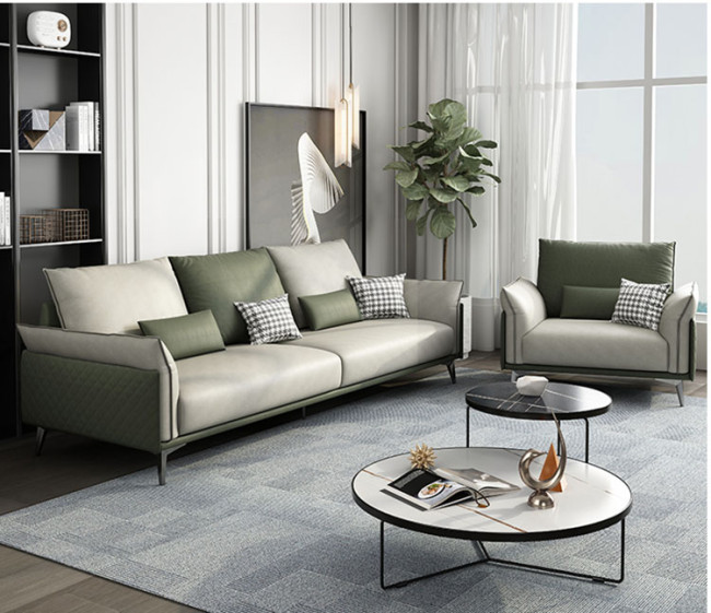 Italian minimalist Science and Technology Fabric sofa