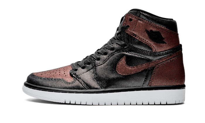 Air Jordan 1 Retro High Fearless Metallic Rose Gold