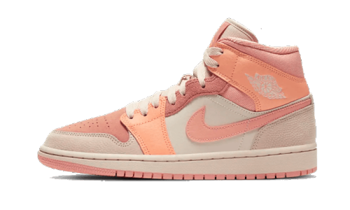 Air Jordan 1 Mid Apricot Orange