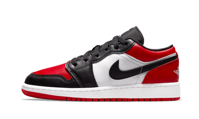 Air Jordan 1 Low Bred Toe (2021)