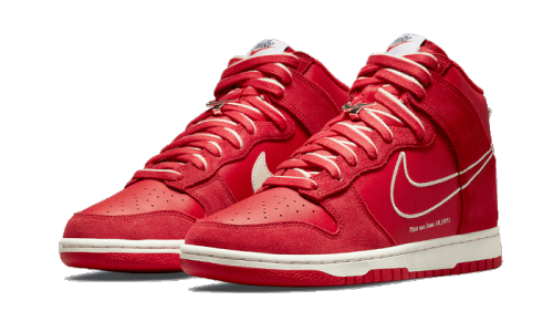 Dunk High First Use University Red