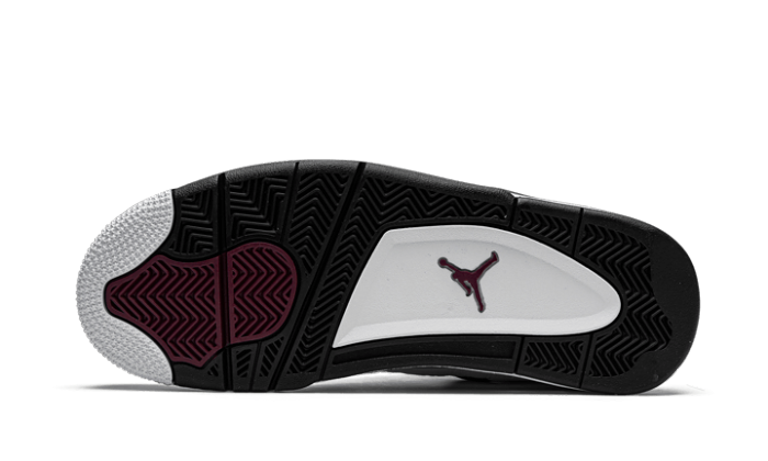 Air Jordan 4 PSG Neutral Grey Bordeaux