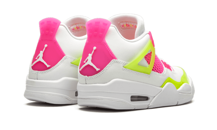 Air Jordan 4 Retro White Lemon Pink