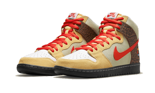 SB Dunk High Color Skates Kebab and Destroy