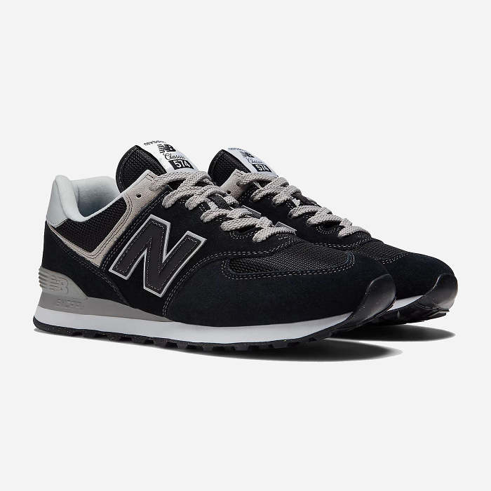 New Balance ML574EVB - Black/White