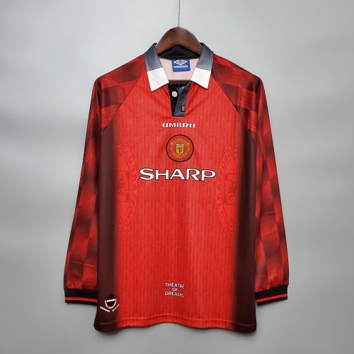 Retro Long Sleeve 1996 Manchester United home