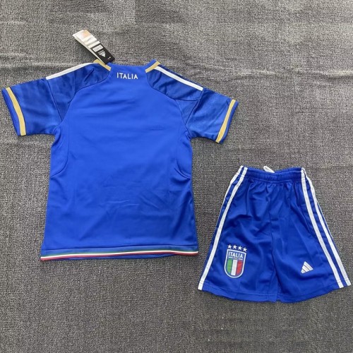 23/24 italy national team home kids kit with socks