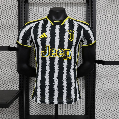 23/24 Juventus home football Jersey Player version
