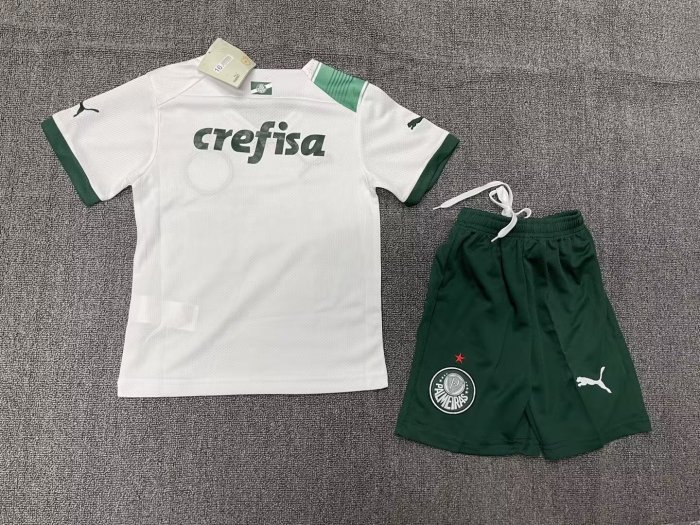 23/24 Sociedade Esportiva Palmeiras away kids kit with socks