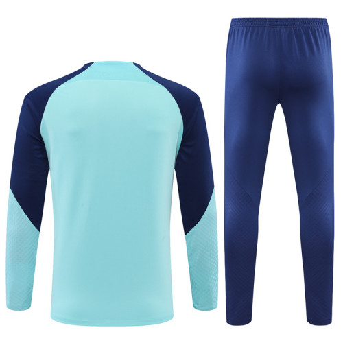 22/23 Atletico Madrid Light blue training suit