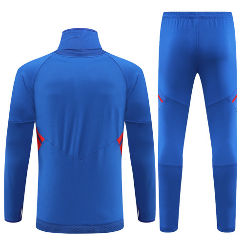 22/23 Olympique Lyonnais blue High-Neck training suit