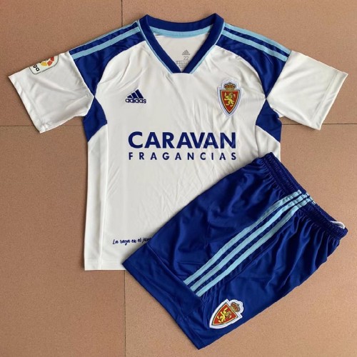 2022 2023 Real Zaragoza home kids kit with sock
