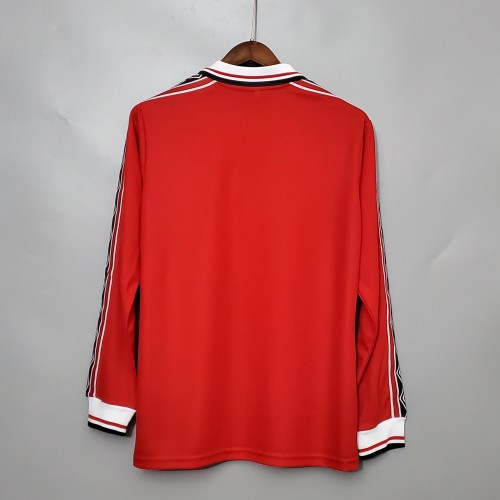 Retro long-sleeved 98/99 Manchester United home