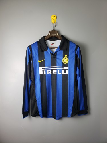 Retro 1998 Inter Milan long-sleeved home