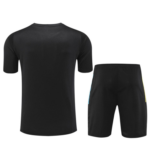 23/24 Arsenal kids Short sleeve black training suit