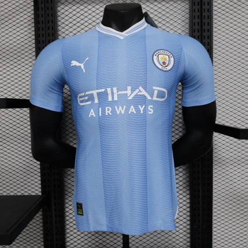 23/24 Manchester City home football jersey Player version
