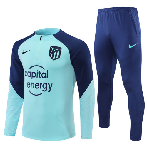 22/23 Atletico Madrid Light blue training suit