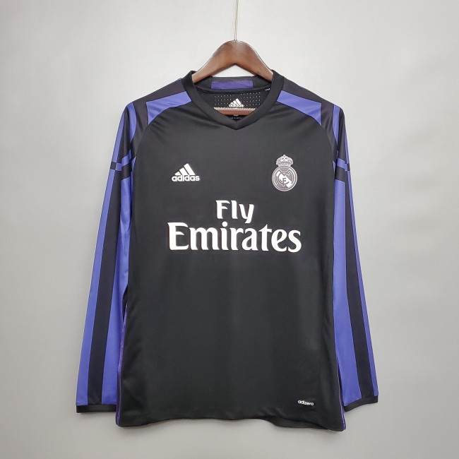 Retro Real Madrid 15/16 Long sleeve Third away