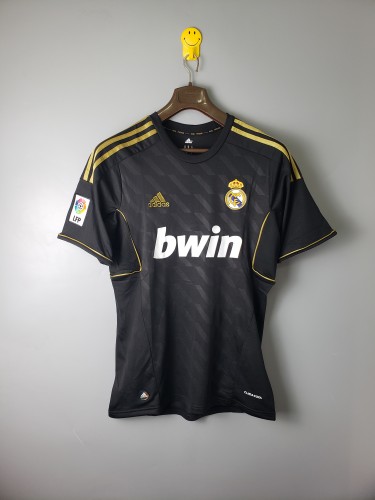Retro 2012 Real Madrid black short sleeve