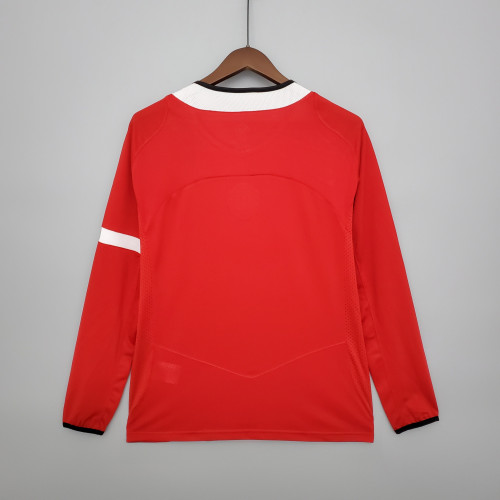 Retro Manchester United long sleeve 04/06 home