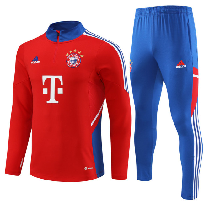 23/24 Bayern Munich kids red training suit