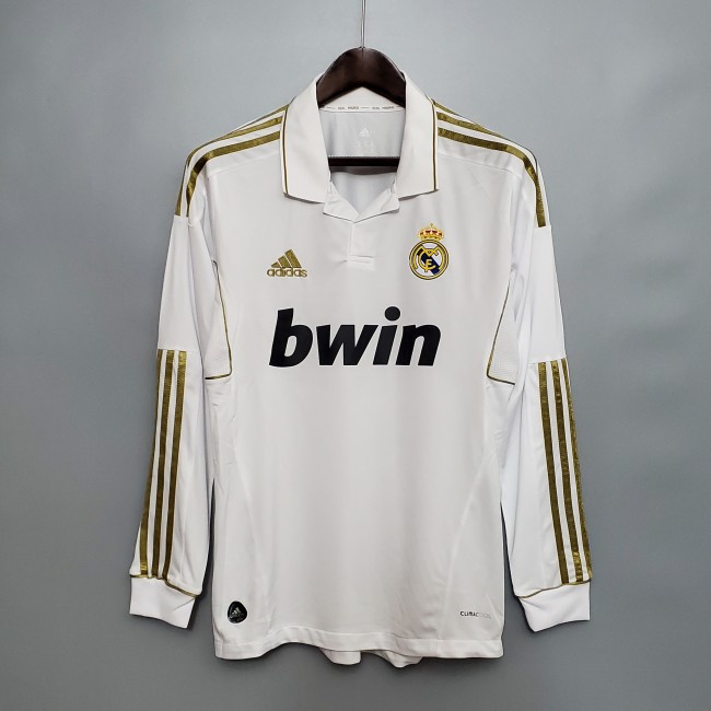 Retro Real Madrid 11/12 Long sleeve home