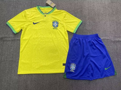 22/23 Brazil home adult kit