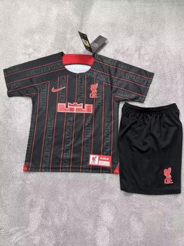 23/24 Liverpool & Lebron James kids kit with socks