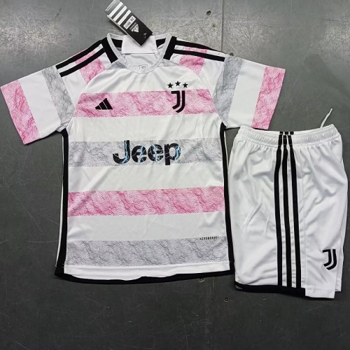 23/24 Juventus away kids kit with sock