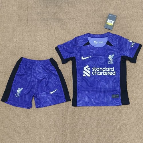 23/24 Liverpool third kids kit with socks