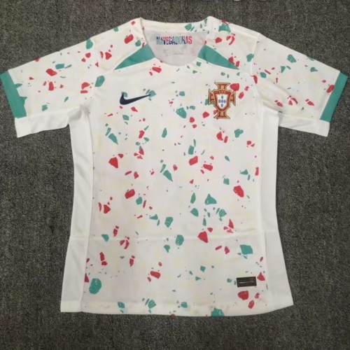23/24 Portugal white football jersey