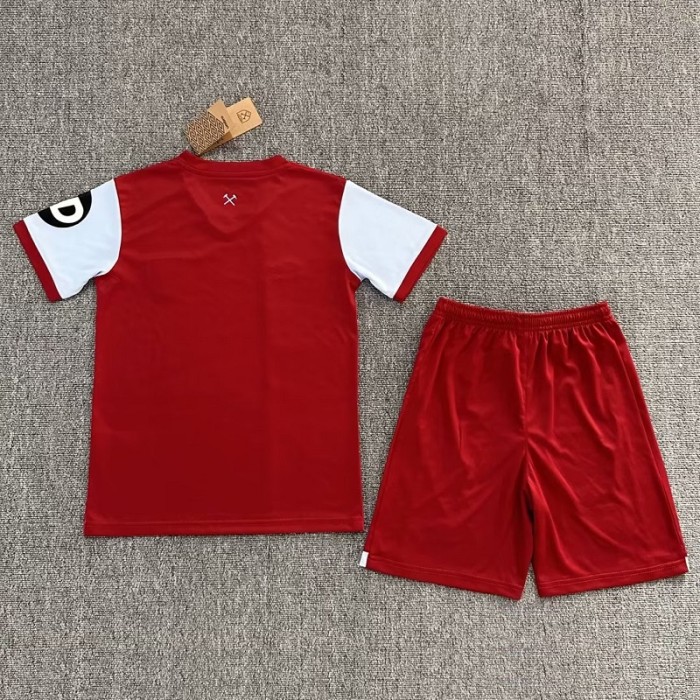 23/24 West Ham United home kids kit with sock