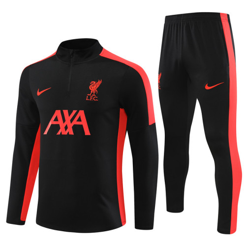 23/24 Liverpool kids Black training suit