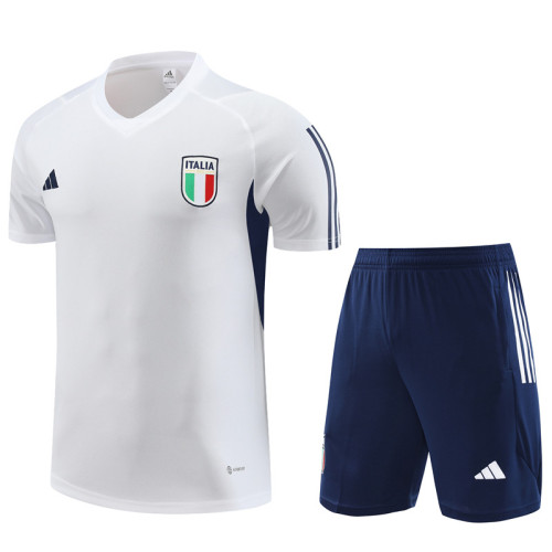 23/24 Italy Short sleeve white training suit