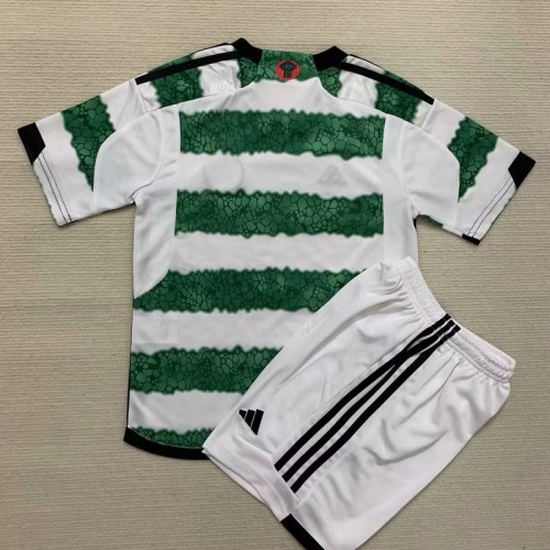 23/24 Celtic home kids kit with socks Correct version