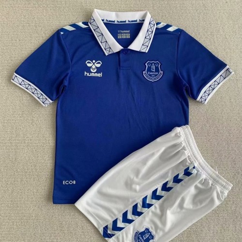 23/24 Everton home kids kit with socks Correct version