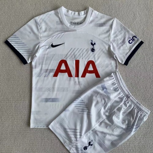 23/24 Tottenham Hotspur home kids kit with socks